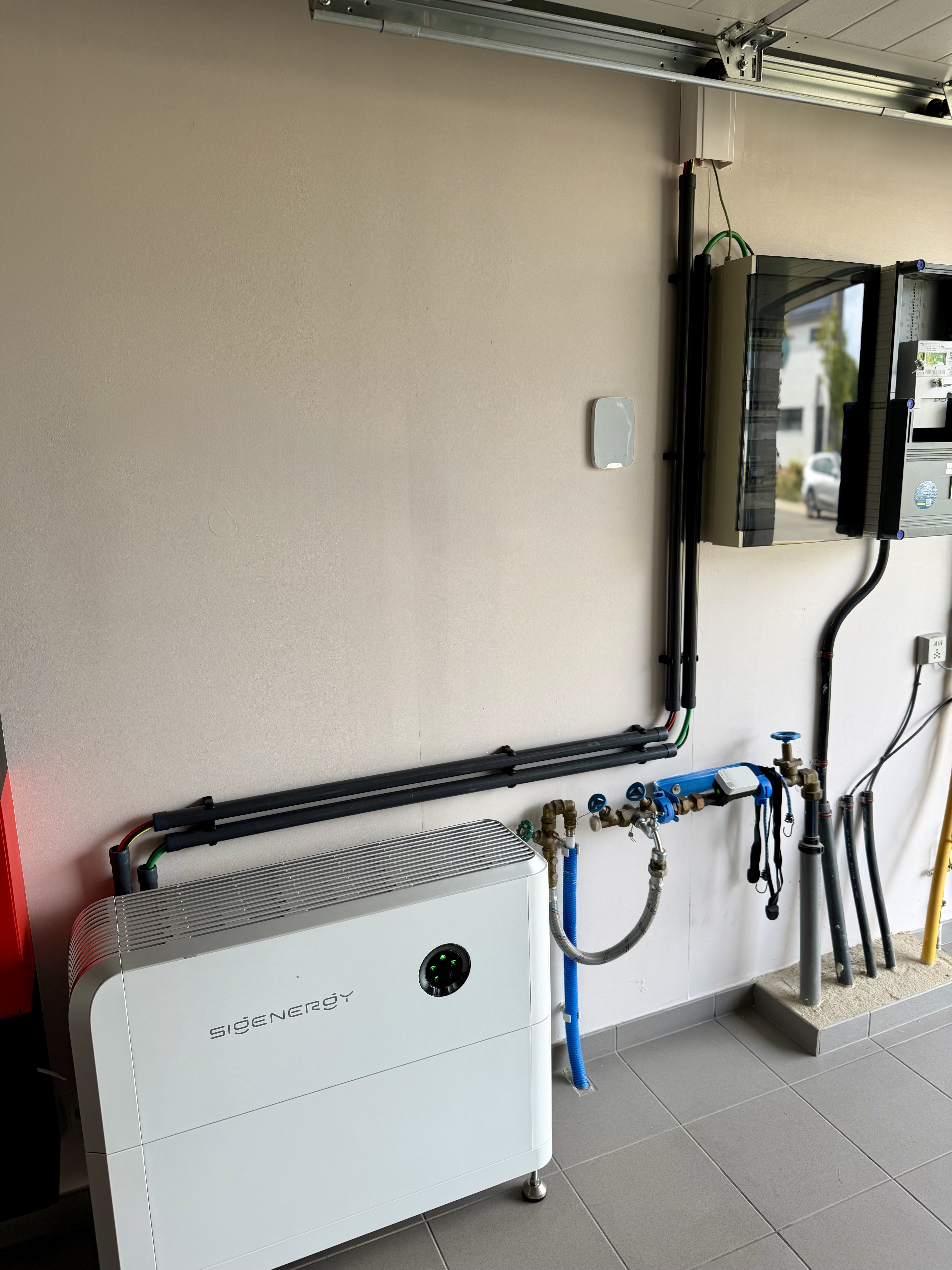 Plaatsing van een slimme Sigenergy thuisbatterij